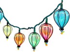 11FT Multicolor String Lights with 10 Bulbs, UL Listed Connectable Waterproof Decorative LED Lights Hanging for Backyard Patio, Indoor/Outdoor for Christmas Wedding Party Festival Lighting