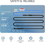 20ft Roof Heat Tape for Roof and Gutters, Constant Wattage 5w/ft, CSA ETL Certified, Ideal for Metal or Plastic Gutters/Downspouts, 120V