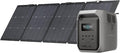 EF ECOFLOW Solar Generator DELTA 3 1500 with 220W Solar Panel, 1536Wh LiFePO4 Battery, 6X1800W (X-Boost 2200W) AC Outputs, Ultra-Quiet Power Station, Fast Charging for Home Backup Use