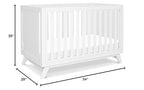 DaVinci Otto 3-in-1 Convertible Crib in White, Greenguard Gold Certified