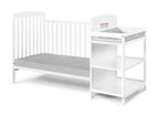 Suite Bebe Ramsey 3 in 1 Convertible Crib and Changer in White