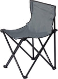 ZONEMEL Portable Fast Folding Chair, Ideal for Sauna, Fishing, Lightweight Compact Backpack Chairs, Grey