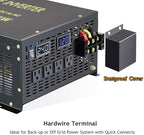 WZRELB Pure Sine Wave 5000W (10000W Surge) 24V Power Inverter DC to AC Power - Solar, RV (RBP-500024)