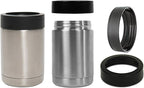12 oz Tumbler, Double Wall Stainless Steel Insulated Can Cooler, Beer Bottle Holder