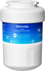 Waterdrop WD-F13 Refrigerator Water Filter, Replacement for GE® MWF® | Replacement for SmartWater® MWFP, MWFINT, MWFA, GWF, HDX FMG-1, Kenmore® 9991, GSE25GSHECSS, WFC1201