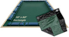 Buffalo Blizzard Supreme Plus 30 ft x 60 ft Rectangular Winter Pool Cover | Green/Black | Heavy Duty for Above Ground Swimming Pools | Easy Install | Cold & UV Resistant | Seasonal Debris Protection