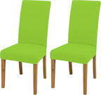 Dining Chair Covers, Stretch Seat Covers, Washable Furniture Protector | Washable, Stretch Fit, Soft, Non Slip, Dining Chair Covers, Seat Protector, Furniture Protector
