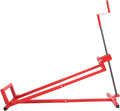 KUAFU Lawn Mower Lift Jack, Telescopic Maintenance Jack for Lawn Mowers and Garden Tractors, Manual Handle & Power Tool Extension Red, GO-3711