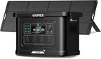 OUPES Exodus 2400 Solar Generator with a 240W Panel, 2400W / 2232Wh Portable Power Station with APP Control & UPS for RV, Home Backup, Professional Outdoor Use