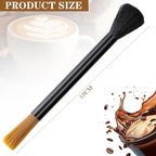 Coffee Grinder Cleaning Brush Dusting Espresso Brush Accessories Cleaner Barista Brush Machine Cleaning Brush Cleaning Tool for Bean Grain Coffee Tool Barista Home Kitchen