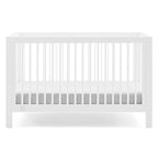 GAP babyGap Charlie 6-in-1 Convertible Crib - Greenguard Gold Certified, Bianca White
