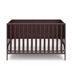 Graco Theo 3-in-1 Convertible Crib (Espresso) - GREENGUARD Gold Certified, Converts to Toddler Bed & Daybed, Fits Standard Full-Size Crib Mattress, 4 Adjustable Mattress Heights