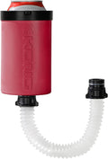The Kong 2.0 - A Portable Can or Bottle Cooler/Cup With A Detachable, Expandable, Hose To Funnel Your Drink (Red)