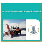 784-5581 Carriage Bolt & Nut kit 5/8" for MTD SnowBlowers Shave Plate Scraper Bar 784-5581A 790-00117-0637 790-00120-0637 784-5581A-0637 8/Set,Stainless Steel