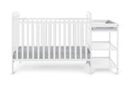 Suite Bebe Ramsey 3 in 1 Convertible Crib and Changer in White