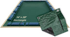 Buffalo Blizzard Ripstopper 14 ft x 28 ft Rectangular Winter Pool Cover | Green Heavy Duty Cover for Inground & Above Ground Swimming Pools | Cold & UV Resistant | Shields from Seasonal Debris