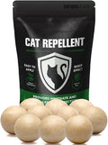 Cat Repellent, Cat Deterrent, Cat Repellent for Yard, Helps Keep Cats Away from Furniture, Gardens & Entry Areas, Indoor & Outdoor Use, Family & Pet Friendly - 10 Packs