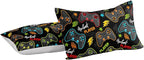 Gaming Comforter for Boys Teen,Game Contoller Bedding Set for Boys Kids,Down Alternative Comforter for All Season,Gamer Home Decor for Boys Comforter Set (Comforter-Game25, Full)