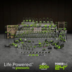 Greenworks 24V 13" Brushless (Push) Cordless Lawn Mower, 4.0Ah Battery and Charger
