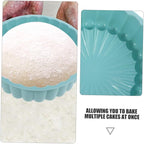 2pcs Food Grade Silicone Cake Nonstick Baking Pans Lake for Cheesecake Charlotte Up