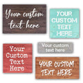 Custom Wood Signs Personalized | Farmhouse Decor | Personalized Signs | Personalized Rustic Wood Signs | Father's Day Gift | Custom Sign | Ready to Hang! (16x20 Inches)