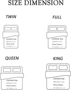 Tailor Shop Unicorn Comforter Sets King Size,Blue Unicorn Bedding Sets for Girls Kids Teens with 2 Pillowcase……
