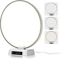 Light Alarm Clock Wake up Light Bioclock Adjustment Sunrise Alarm Clock Awakening lamp Bedside lamp Table lamp Nightstand Lamp Aureole Ring Light