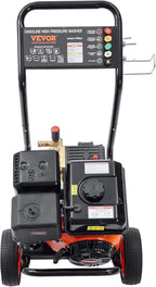 VEVOR Gas Pressure Washer, 4400 PSI 4.0 GPM, Gas Powered Pressure Washer with Copper Pump, Spray Gun and Extension Wand, 5 Quick Connect Nozzles, for Cleaning Cars, Homes, Driveways, Patios