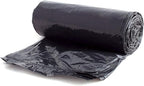 Aluf Plastics - RL-3036XH 20-30 Gallon Trash Can Liners (400 Count) - 30" x 36" - Thick 1.5 MIL Equivalent Black Trash Bags for Bathroom, Kitchen, Office, Industrial, Commercial, Recycling and More