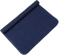 UKELER Montessori Mat Holder for Toddlers Babies Children Cotton Working Rug for Nursery Preschool Kindergarten, 23.6''×31.5'', Navy Blue