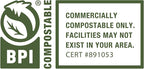 BioBag USA 100% Certified Compostable Lawn & Leaf Yard Waste Bags, 33 Gallon, Large Capacity and Weather Resistant, 60 Count