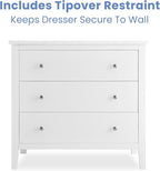Delta Children Campbell Dresser, Bianca White