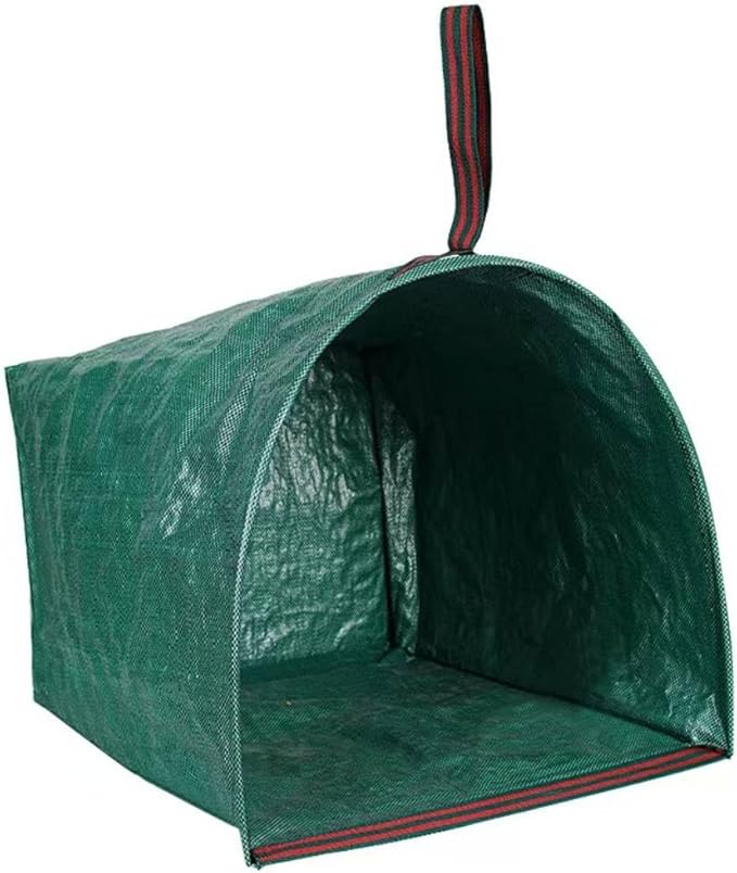 Leaf Bag Holder – Collapsible Yard Waste Bag, Reusable Garden Debris Bag for Leaves, Lawn Trash, Camping, Parties & Laundry