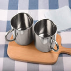 IMEEA Coffee Mug 13.5oz Double Wall Stainless Steel Cups, Set of 2
