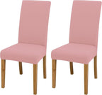 Dining Chair Covers, Stretch Seat Covers, Washable Furniture Protector | Washable, Stretch Fit, Soft, Non Slip, Dining Chair Covers, Seat Protector, Furniture Protector