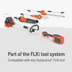 Husqvarna DB110 Leaf Blower Attachment, FLXi Compatible Battery Powered Leaf Blower Attachment, Hook Included for Easy Storage