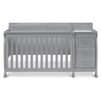 DaVinci Kalani 4-in-1 Convertibe Crib and Changer Combo in Gray