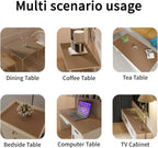 Vanity Protector Mat - Can Be Used On Both Sides Waterproof and Easy to Clean Good Flatness Used for Dresser Table(Mud Color+Champagne Gold 10x48)