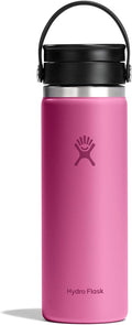 Hydro Flask Flex Sip Coffee Tumbler – Insulated Stainless Steel, Non Spill, Leak Proof Travel Coffee Cup 20 Oz Reef Pink