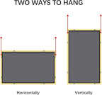 Gold Bathroom Mirror for Wall, 30x48 Inch Rectangle Mirrors with Metal Frame, Modern Vanity Wall Mirror Decor for Bathroom Living Room, Entryway Hangs Horizontal or Vertical