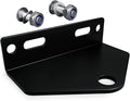 Universal Zero Turn Lawn Mower Trailer Hitch 5 Inch Heavy Duty Steel - Including Installation Hardware (Black)