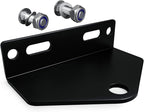 Universal Zero Turn Lawn Mower Trailer Hitch 5 Inch Heavy Duty Steel - Including Installation Hardware (Black)