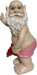Funny Gnome Statue | Garden Gnomes | Funny Gnomes Garden Decorations for Outside Garden - Garden Gnomes 8" Tall