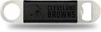 Rico Industries NFL Laser Engraved Bar Blade Faux Leather Laser Engraved Bar Blade - Great Beverage Accessory for Game Day