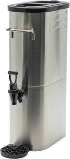 Winco 3gal Slim Iced Tea Dispenser, S/S