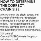 KAKEI 10 Inch Pole Saw Chain for Stihl 1/4" Pitch .043" Gauge 56 Drive Links Chainsaw Chain - 71PMM3 56 for Stihl Pole Saws (3 Chains) - Semi Chisel