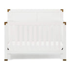Baby Relax Miles 5-in-1 Convertible Crib, Nursery Furniture, Classic White