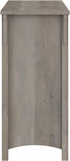 Bush Furniture Salinas 6 Cube Organizer in Driftwood Gray