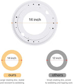 4 Tier Rotating Bookshelf 360 Display, Spinning Bookshelf Tower for Kids, Side Table, Floor Standing Bookcase Dtorage Rack, Circular Bookshelf Rotating for Living Room Study Room Office