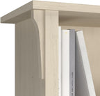 Bush Furniture Salinas 6 Cube Organizer in Antique White